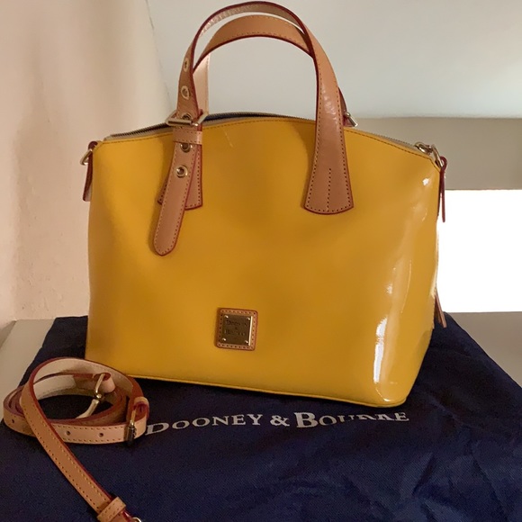 Dooney & Bourke Patent Leather Trina Sachel - Picture 7 of 7